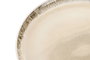 DKD Home Decor Plato de Gres Esmaltado Beige 27x27x2 cm
