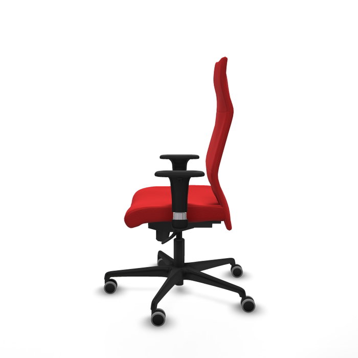 PIQUERAS Y CRESPO Sillón Albacete con mecanismo Sincro, Similpiel Rojo PIQUERAS Y CRESPO Sillón Albacete con mecanismo Sincro, Similpiel Rojo