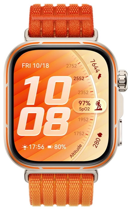 Huawei Watch Fit 5 Pro Smartwatch 44 mm Naranja GPS NFC Amoled Android iOS