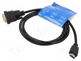SAVIO Cable DVI-D (18+1) a HDMI 1.4 de 1,8m con Ethernet