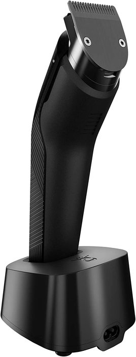 Grundig Cortapelo Recargable para Barba con Accesorios, Pantalla de Carga y Tecnología Wet & Dry, Ideal para Cuidado Personal y Viajes