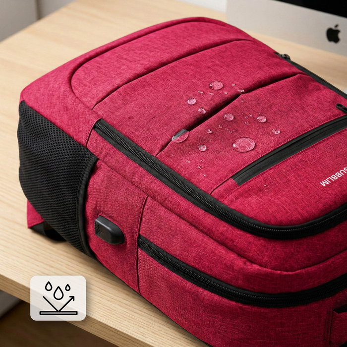Subblim City Plus Backpack 16 26L Rojo Subblim City Plus Backpack 16 26L Rojo