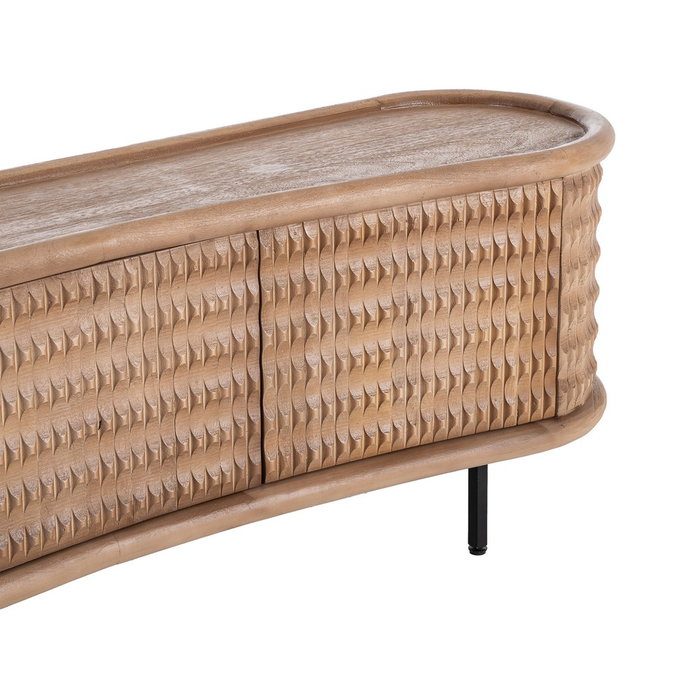 Aparador Natural Madera de Mango Salón 168 X 40 X 58 cm