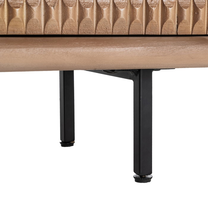 Aparador Natural Madera de Mango Salón 168 X 40 X 58 cm