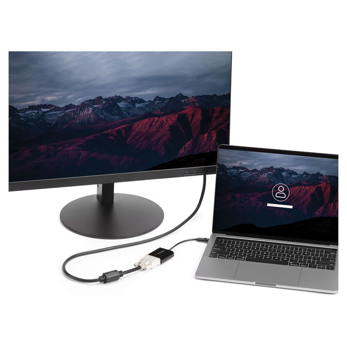 StarTech Adaptador USB-C a DVI-D CDP2DVIEC Negro - Conversor USB 3.2 Gen 2 para Monitor, 1920x1200, USB C Macho StarTech Adaptador USB-C a DVI-D CDP2DVIEC Negro - Conversor USB 3.2 Gen 2 para Monitor, 1920x1200, USB C Macho