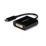 StarTech Adaptador USB-C a DVI Negro 1920x1200