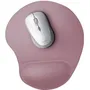 Trust 26013 Alfombrilla Ergonómica BigFoot Pad con Soporte de Gel, Rosa, 16 x 205 x 236mm