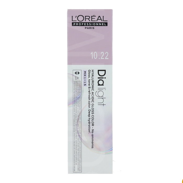 L'Oréal Professionnel DIA LIGHT 10.22 Rubio Platino Irizado Profundo 60 ml L'Oréal Professionnel DIA LIGHT 10.22 Rubio Platino Irizado Profundo 60 ml