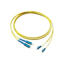 GoodConnections Cable de Fibra Óptica Patch Duplex OS2 Monomodo 9/125, LC/SC, LSZH, Polaridad Intercambiable, 10m - LW-910LS