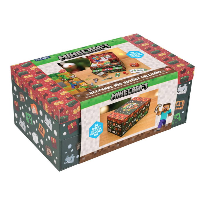 Minecraft Calendario de Adviento Keepsake Box Minecraft Calendario de Adviento Keepsake Box