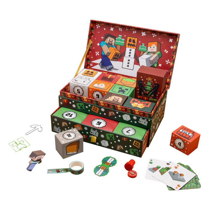 Minecraft Calendario de Adviento Keepsake Box Minecraft Calendario de Adviento Keepsake Box