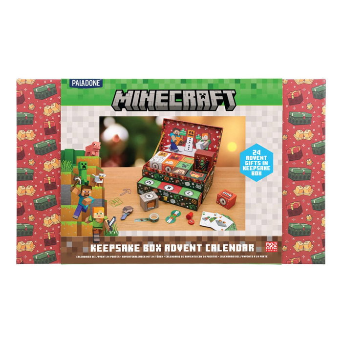 Minecraft Calendario de Adviento Keepsake Box Minecraft Calendario de Adviento Keepsake Box