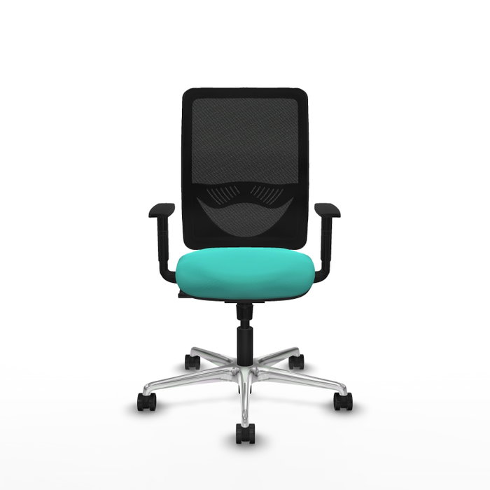 PIQUERAS Y CRESPO Silla de oficina Zulema con Mecanismo Sincro, Turquesa y Negro PIQUERAS Y CRESPO Silla de oficina Zulema con Mecanismo Sincro, Turquesa y Negro