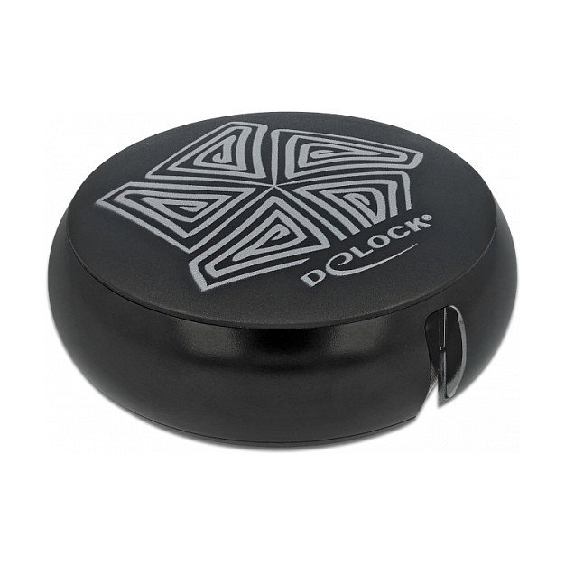 DeLOCK Cable Retráctil USB Tipo-A a USB Tipo-C Negro 0,92 m