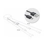 DeLOCK Cable Retráctil USB Tipo-A a USB Tipo-C Negro 0,92 m