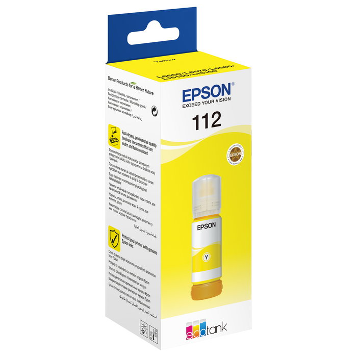 Epson 112 Cartucho de Tinta Amarillo 70ml (C13T06C44A) Epson 112 Cartucho de Tinta Amarillo 70ml (C13T06C44A)