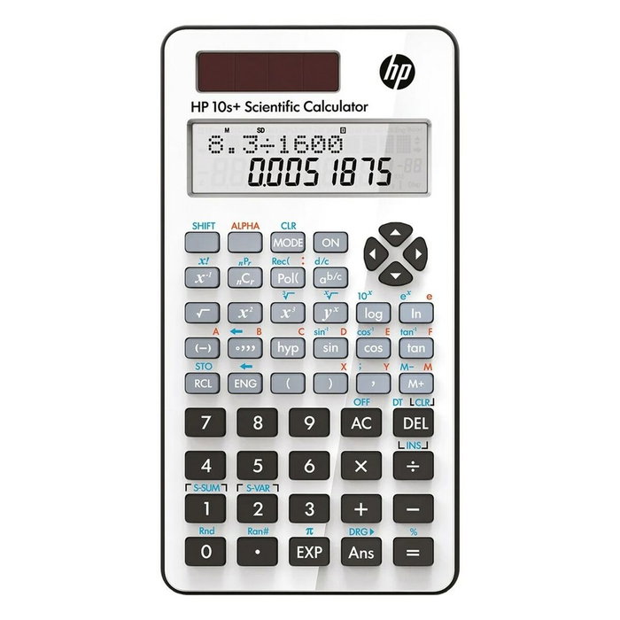 HEWLETT-PACKARD Calculadora Científica HP-10SPLUS de 10 Dígitos y 2 Líneas HEWLETT-PACKARD Calculadora Científica HP-10SPLUS de 10 Dígitos y 2 Líneas
