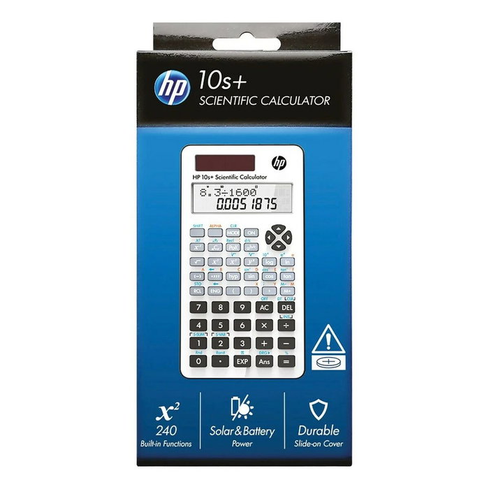 HEWLETT-PACKARD Calculadora Científica HP-10SPLUS de 10 Dígitos y 2 Líneas HEWLETT-PACKARD Calculadora Científica HP-10SPLUS de 10 Dígitos y 2 Líneas