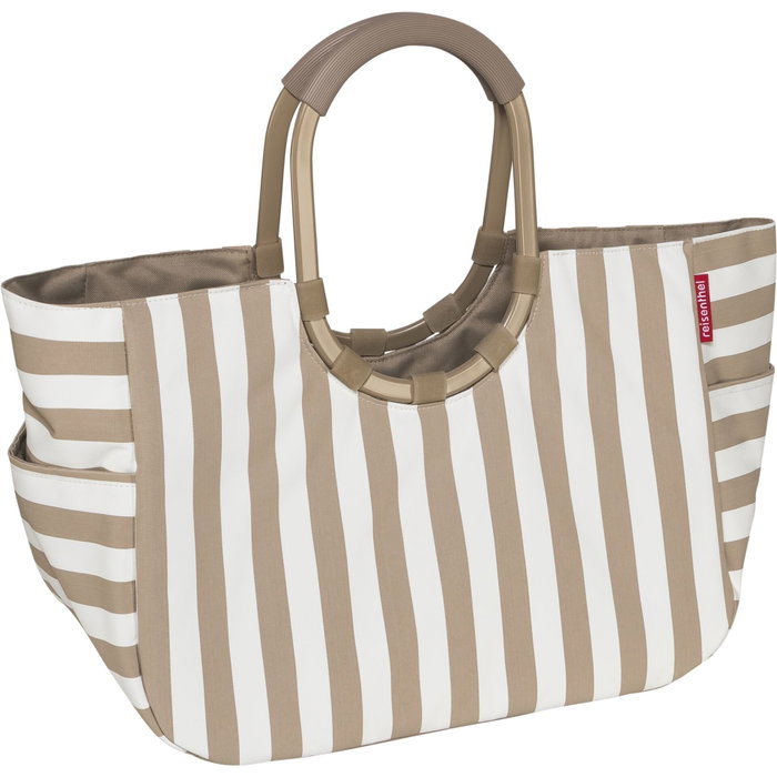 Reisenthel Loopshopper L Summerstripes coffee