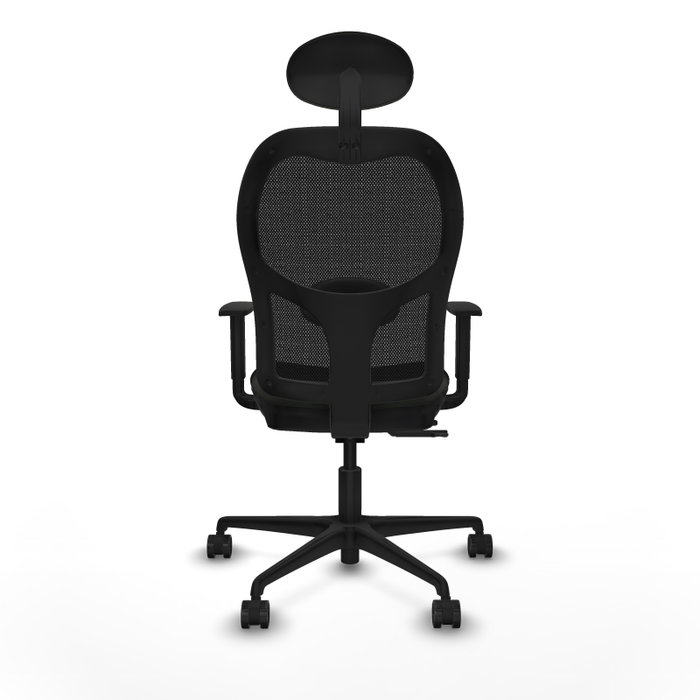 PIQUERAS Y CRESPO Silla de oficina Jorquera Negro