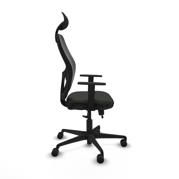 PIQUERAS Y CRESPO Silla de oficina Jorquera Negro