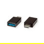 ROLINE Adaptador USB-C a USB-A USB 3.2 (5 Gbit/s) Negro, Conector Macho a Hembra, Plug and Play, Ref. 12.03.2997 / ST-BU