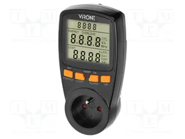 VIRONE Controlador de enchufe IP20 16A con pantalla LCD