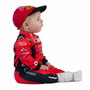 My Other Me Disfraz Bebé Piloto (Gorra y mono) Rojo Talla 7-12 Meses