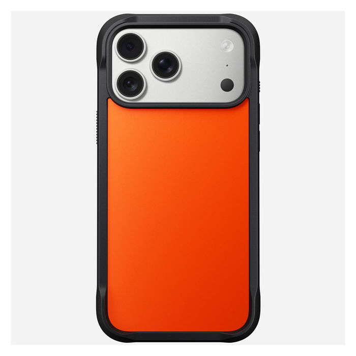 Nomad Rugged Case para Apple iPhone 17 Pro Max Ultra Orange - Compatible con MagSafe, Protección contra Caídas de 4.57m