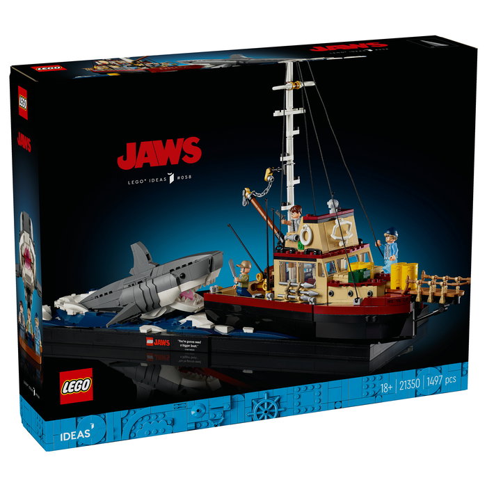 LEGO 21350 Ideas Tiburón Juego Construcción 1503 Piezas