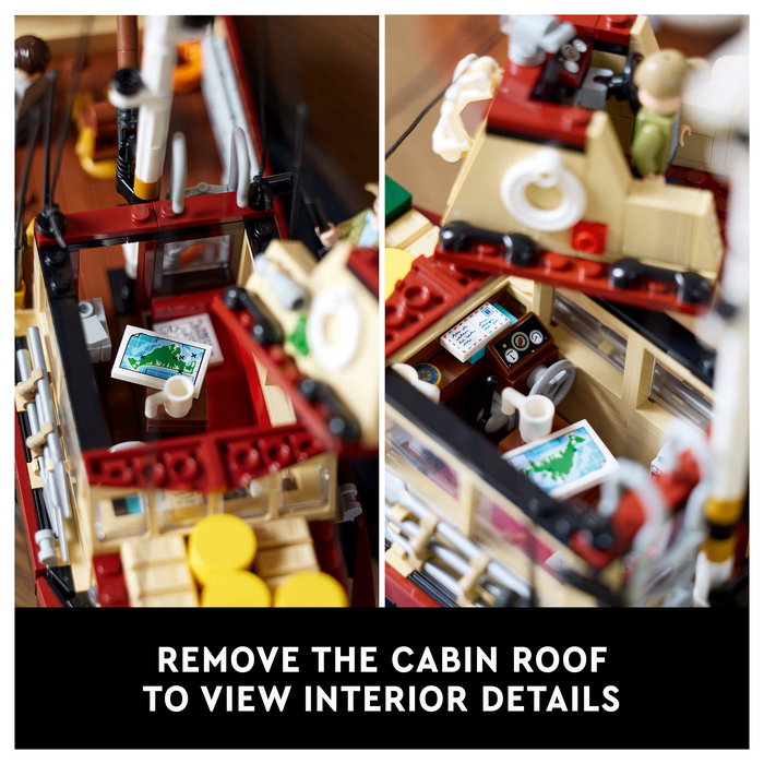 LEGO 21350 Ideas Tiburón Juego Construcción 1503 Piezas