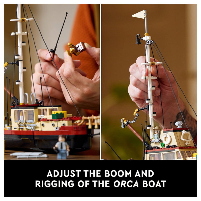 LEGO 21350 Ideas Tiburón Juego Construcción 1503 Piezas