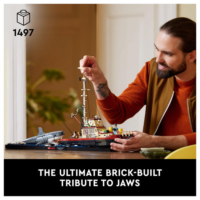 LEGO 21350 Ideas Tiburón Juego Construcción 1503 Piezas