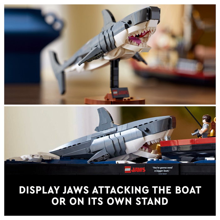 LEGO 21350 Ideas Tiburón Juego Construcción 1503 Piezas