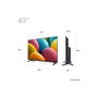 LG 43LR60006LA Smart TV LED FHD de 43 pulgadas