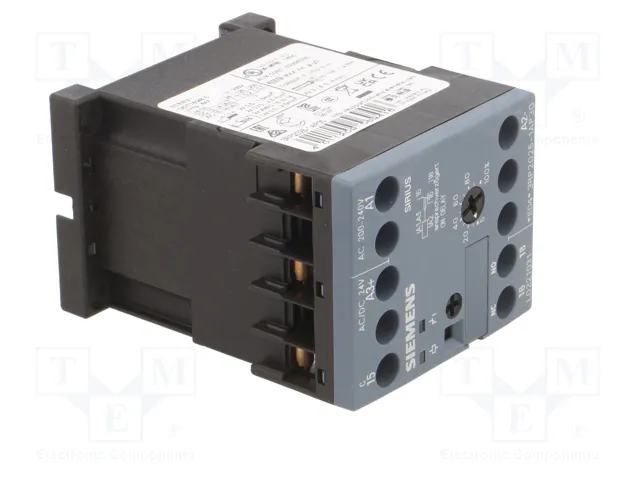 SIEMENS 3RP2025-1AP30 Relé de tiempo DPDT 24VDC