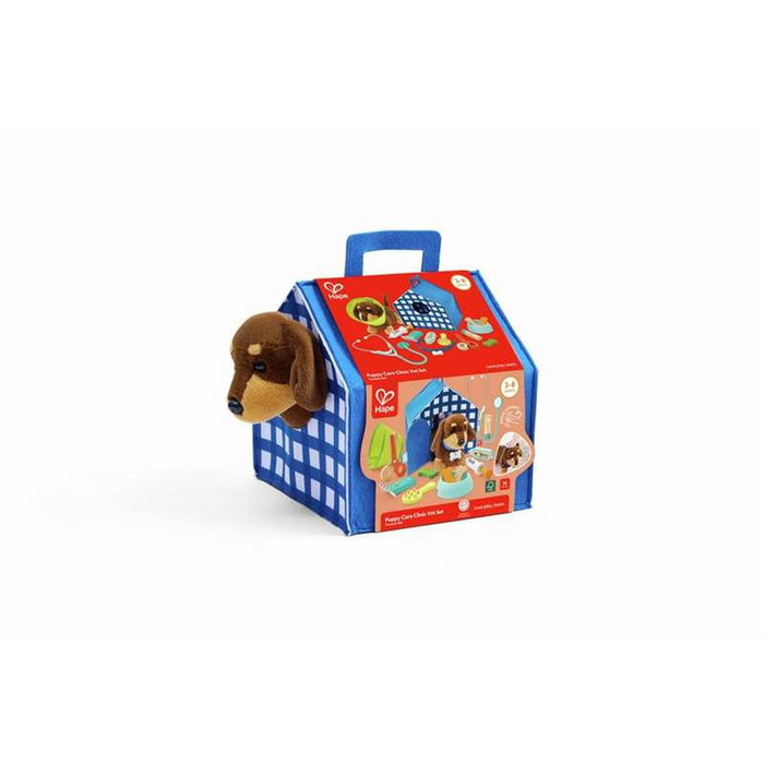 Hape Casita Clínica Veterinaria Mascota Playset