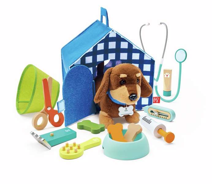 Hape Casita Clínica Veterinaria Mascota Playset 3-8 Años
