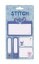 Safta Blíster de notas adhesivas Stitch 10x20 cm