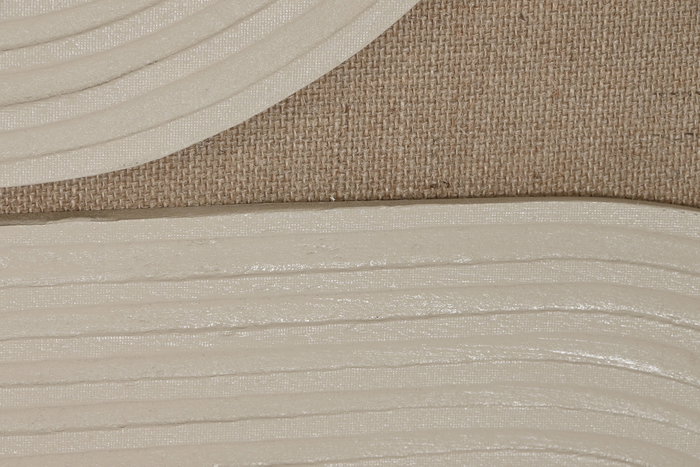 DKD Home Decor Cuadro Yute Foam 103x4,5x143 Moderno 3D Natural