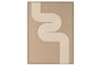 DKD Home Decor Cuadro Yute Foam 103x4,5x143 Moderno 3D Natural