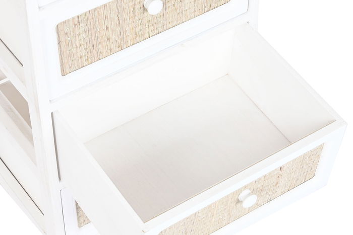 DKD Home Decor Cajonera Cottage Blanco 29 x 90 x 40 cm