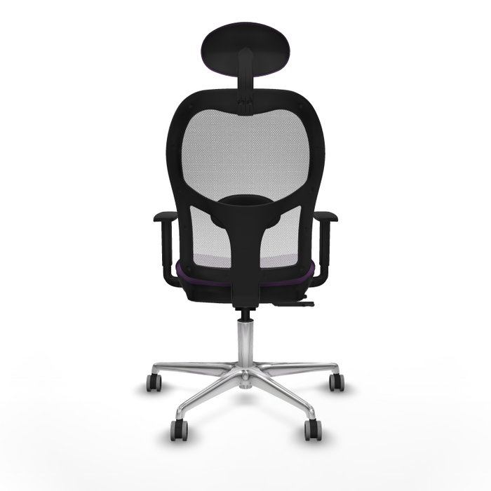 PIQUERAS Y CRESPO Silla de oficina Jorquera Morada y Blanca PIQUERAS Y CRESPO Silla de oficina Jorquera Morada y Blanca