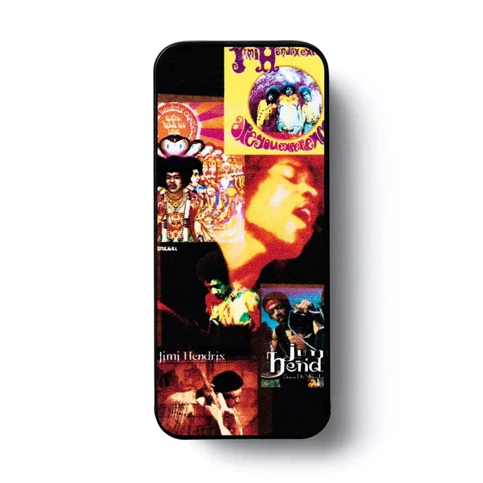 Dunlop Púas Jimi Hendrix Hendrix Montage (bote) Dunlop Púas Jimi Hendrix Hendrix Montage (bote)