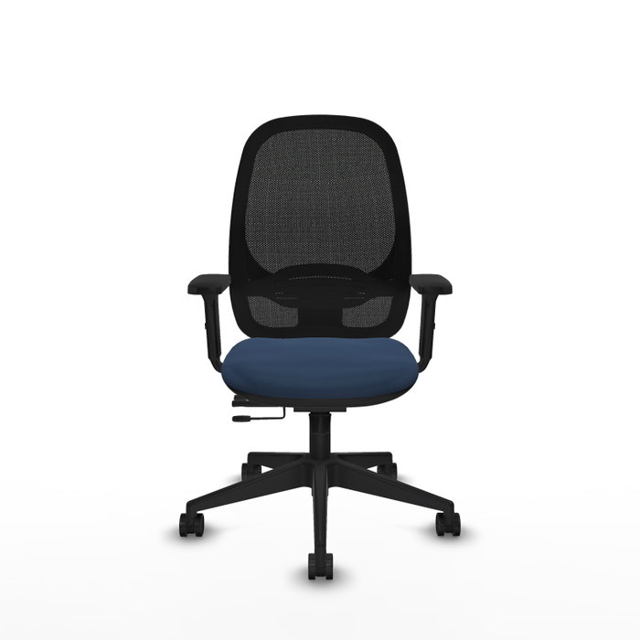 PIQUERAS Y CRESPO Silla de oficina Cilanco Azul marino y Negro PIQUERAS Y CRESPO Silla de oficina Cilanco Azul marino y Negro