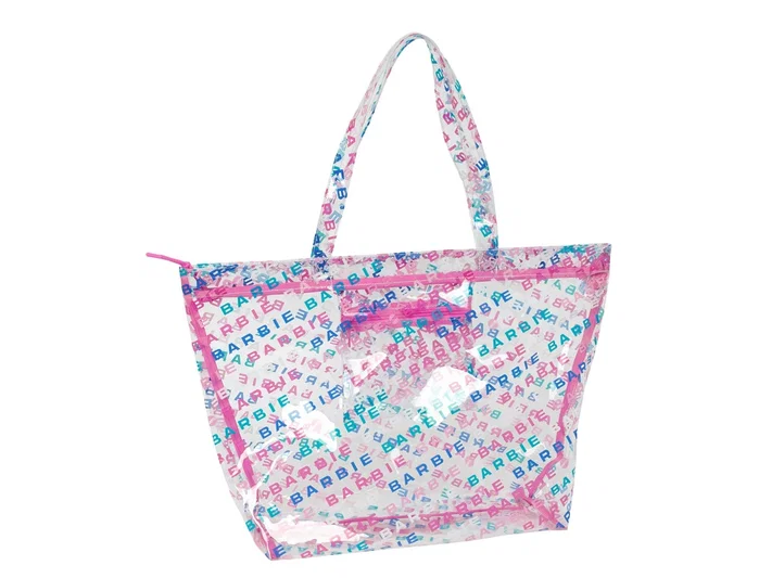 Safta Bolso Shopping Barbie Logomania 54x35x17 cm