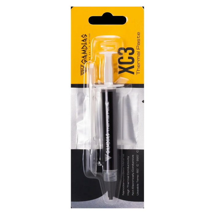 Gamdias XC3 Pasta Térmica 2g Plata