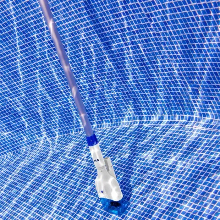 Gre VCB08 Limpiador de Suelos Eléctrico para Piscinas y Spas, Potencia 10W, Sin Cables, Asa de 1.65 m, Ligero y Fácil de Usar