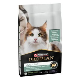 Purina Proplan Liveclear Adulto Esterilizado Pavo Pienso para Gatos 7 kg
