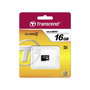Transcend Tarjeta MicroSDHC 16GB Clase 4 TS16GUSDC4